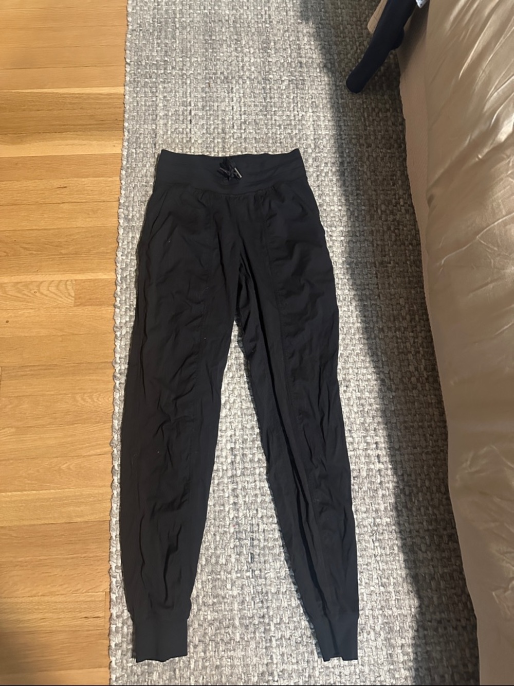 lululemon athletica Black Jogger Track Pants